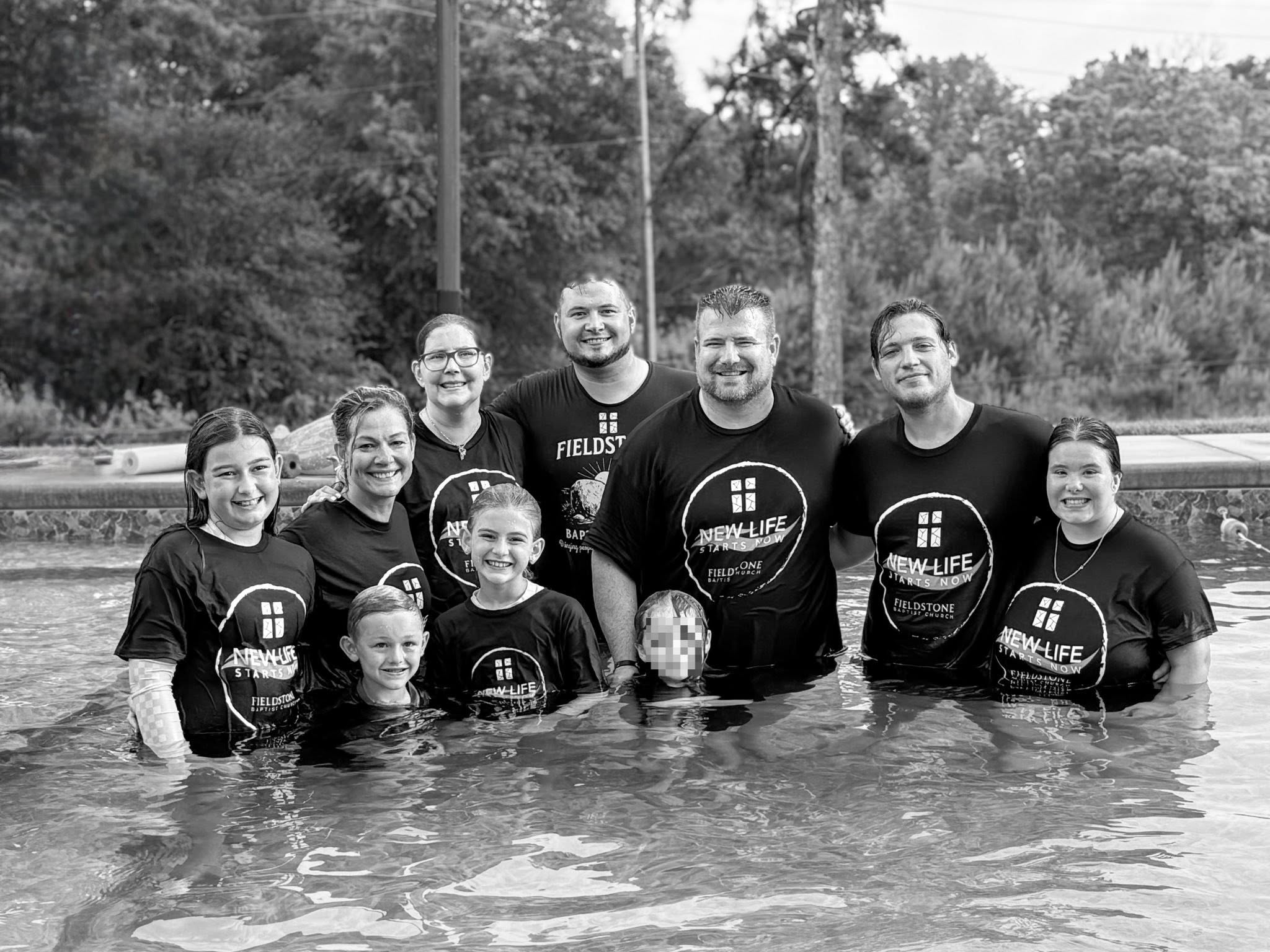 Fieldstone baptism celebration