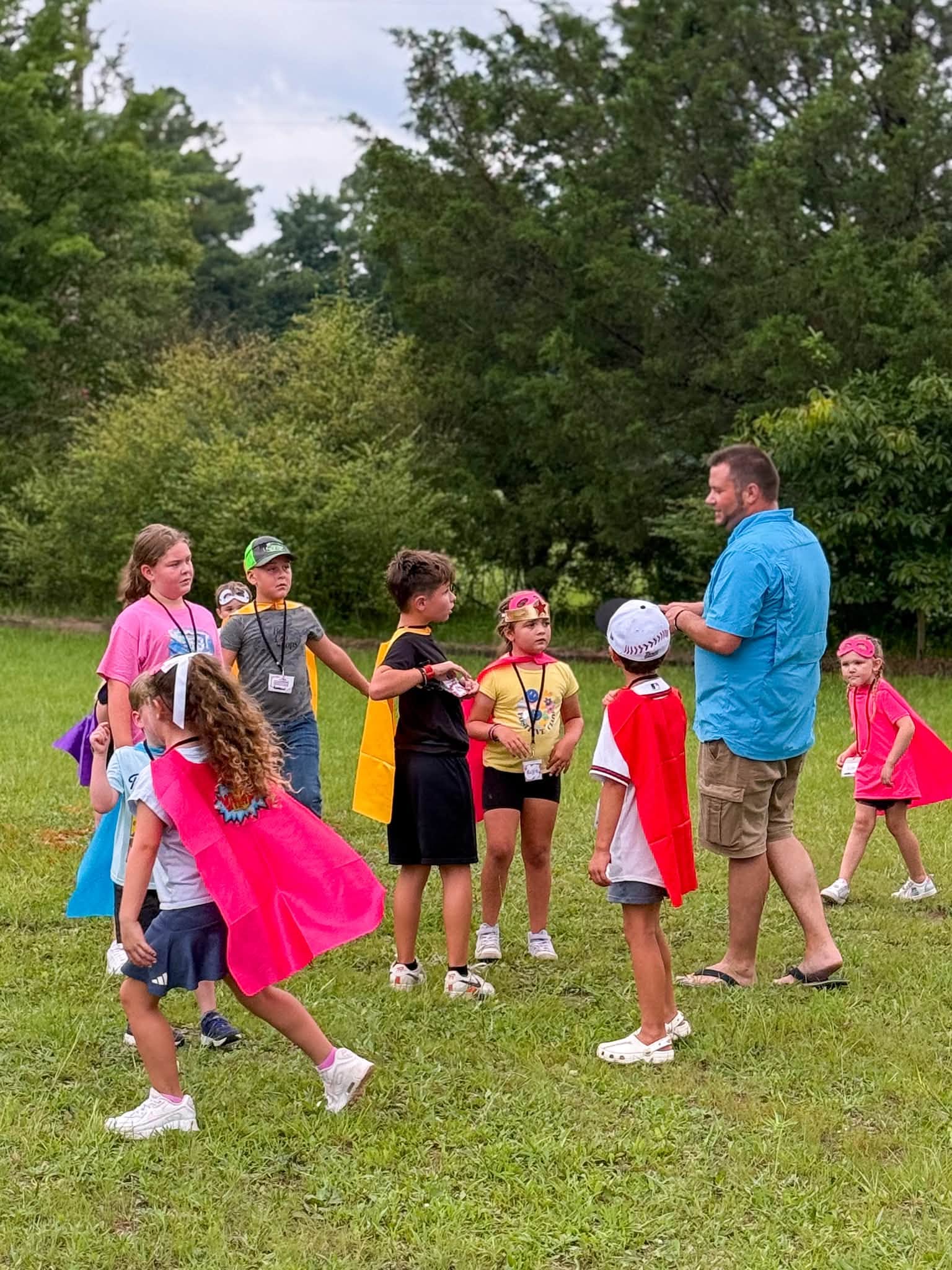 Fieldstone children enjoying an outdoor church activity